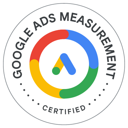 Google Ads Ölçüm Sertifikası rozeti