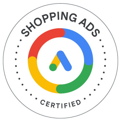 Yapay Zeka Destekli Alışveriş Reklamları Sertifikası rozeti